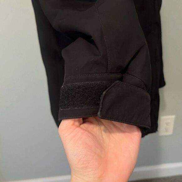 Weatherproof Black Waterproof Hooded Double Layer Parka Jacket Size Large - Picture 6 of 15